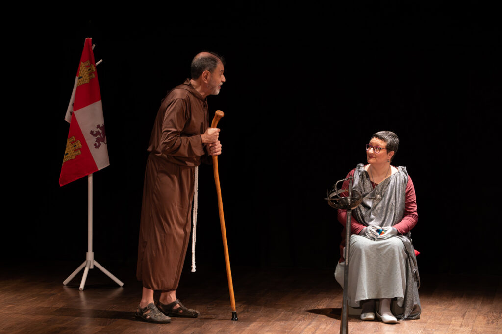 Fray Cisneros y Beatriz de Bobadilla